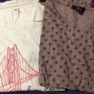 2 Gap tees